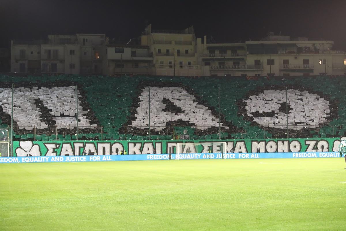 Παναθηναϊκός Ρέιντζερς ανάλυση του αξιοσημείωτου κορεό και η σημασία του για την ατμόσφαιρα στο γήπεδο